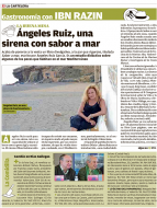 Ángeles Ruiz, una sirena con sabor a mar 